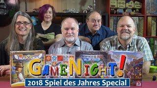 GameNight! 2018 Spiel des Jahres and Kennerspiel des Jahres Special