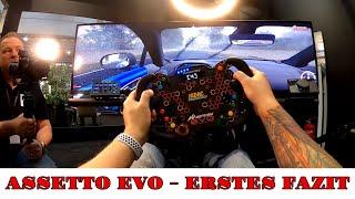 [Expo 24] Assetto Corsa EVO - Erste Testrunden mit drei unterschiedlichen Fahrzeugklassen