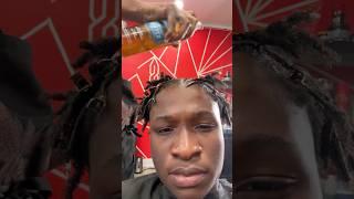 Getting My First Ever Retwist #hair #locs #dreads #hairstyle