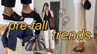 end of summer trends (some "pre-fall" trend predictions too 🫢)