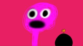 Pink Hairy Stick Figure Try Not To Laugh!