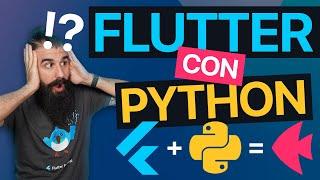 Utiliza FLUTTER y PYTHON para crear APPS MULTIPLATAFORMA (Web, Mobile y de Escritorio)