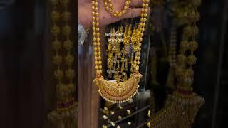 #long#haram#latest design follow my channel#gold#jewellery#antique#light #weight#shorts#trending