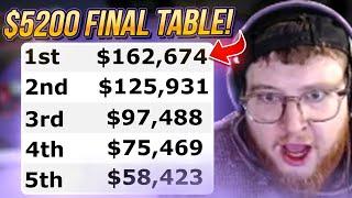 FINALLY A WIN IN A HIGH ROLLER EVENT?! ($5K FINAL TABLE)