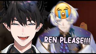 CLAUDE HAD A MENTAL BREAKDOWN WHILE RIZZING REN UP [NIJI EN DATING SHOWS]