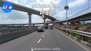 Eastern Freeway Mumbai Drive | City Views & Traffic Flow 4K HDR