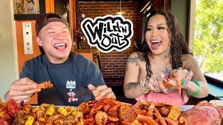 Drunk WildNOut Stories - We Date the Same Person - Seafood MukBang w/ LovelyMimi at TheBoilingCrab 