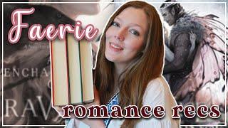 THE BEST FAE ROMANCES I'VE EVER READ // faerie fantasy romance book recommendations!