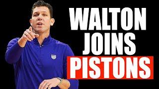 Luke Walton Joins Pistons as Assistant Coach