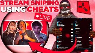 Stream Sniping The Biggest Rust Streamers with RAGE Cheats