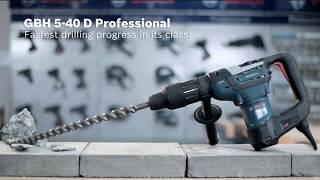 Bosch GBH 5-40 D Professional Rotary hammer With SDS Plus | Concrete Drilling Machine. Chipping Tool