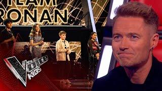 Team Ronan sing Don't Look Back In Anger by Oasis ️ | The Voice Kids UK 2023