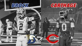 #TXHSFB Brock vs #1 Carthage 4A DII SEMI-FINALS 2024 Texas High School Football Playoffs