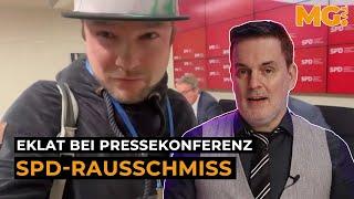 SPD macht alles falsch: Peinlicher Rausschmiss auf Pressekonferenz