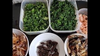 How to make EFO RIRO  (Spinach & Kale ) // Nigerian recipes/ Efo Riro Twist #kale #spinach #food