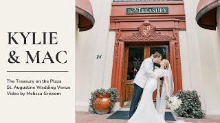 Kylie + Mac | Treasury on The Plaza Wedding Reception | St. Augustine