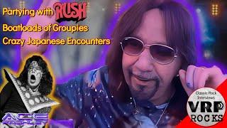 ACE FREHLEY Reveals Candid Tour Stories: RUSH, Groupies and Beyond!!