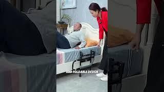  Elderly Stand-Up Adjustable Folding Bedside Support Rail - Product Link in Bio ( # 1620 ) ‪