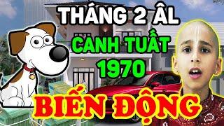 Tử Vi Tuổi Canh Tuất 1970 Tháng 2 Âm: CẢNH BÁO BIẾN ĐỘNG LỚN, Muốn Cải Vận Làm Ngay Điều Này | LPTV