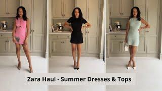 ZARA HAUL - SUMMER DRESSES & TOPS - SALE ITEMS