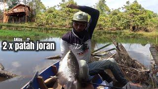 LUAR BIASA.!!!  BERMALAM HUJAN DERAS BLUSUKAN MANCING GURAME BERBURU TOMAN