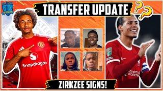 Joshua Zirkzee to Man United DONE DEAL  | Van Dijk Future UNCERTAIN? | IS IT COMING HOME?