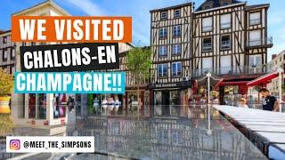 The perfect day trip from Reims - Chalons en Champagne!!