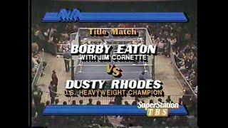 US Title   Cage   Dusty Rhodes vs Bobby Eaton   Worldwide Feb 27th, 1988