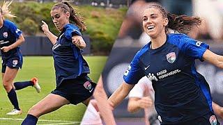 Alex Morgan Scored Her First Two Goals vs Angel City 2022