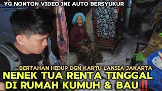 Kalo dirimu merasa dunia ini tak adil? coba lihat hidup nenek ini‼️