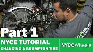 How to fix a flat on your Brompton - Part 1