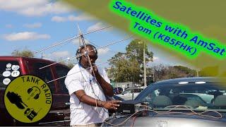 AmSat Interview and Demonstration with Tom (KB5FHK)