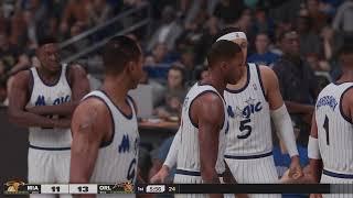 【2K25 NBA】All Time Miami Heat vs All Time Orlando Magic