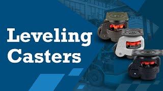 Retractable Leveling Casters - Everything You Need To Know About Leveling Casters!