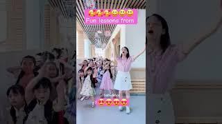 fun lessons from the students and teachers #education #music #dance #trending #shorts