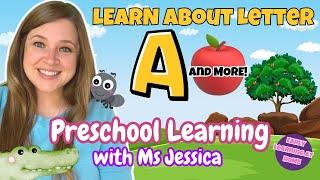 FUN Preschool Learning with MS JESSICA | Learn Letters