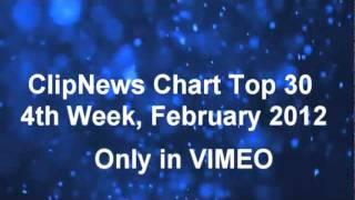 ClipNews Chart Top 30 - 4th Week, February 2012