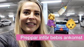 Vlogg 8 - Prepp inför bebis ankomst