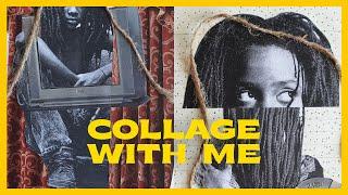 Collage Artist Shares her process #2