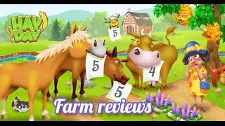 Hay Day Level 59 vs 60 Farm Review - James 1D - Score 5