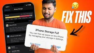 7 Ways To Fix iPhone Storage Full ️