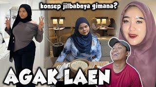 SALEP TIKTOD PAKE JILBAB CUMA NUTUPIN UBAN KAH   !