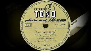 Gondolsangen - Gustav Winckler med Bertrand Bechs ensemble (1956)