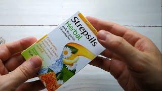 Strepsils Herbal Chamomile, Lemon & Honey flavour Lozenges 