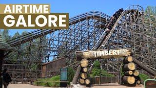 Timber! Review | Gravity Groups BEST Family Wooden Coaster | Walibi Rhône-Alpes, France