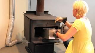 How to clean a wood burning stove or fireplace