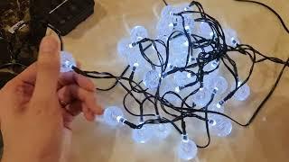 Solar decorative lights cool white final review