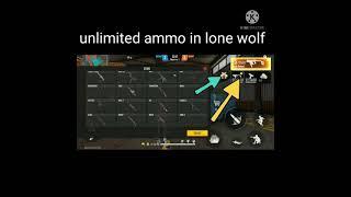 UNLIMITED AMMO TRICK IN LONE WOLF MODE #DSGAMING#SHORTS