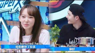 Wang Yibo saw his junior sister Cheng Xiao subconsciously smiling and saying hello to her