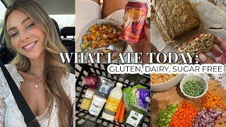 what I eat in a day. gluten, dairy, sugar free